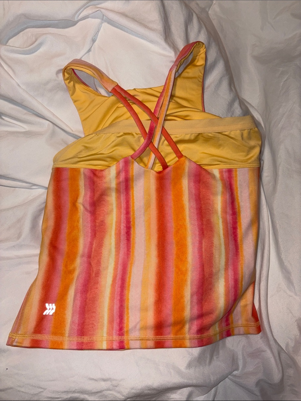 Workout Top With Built In Bra - Picture 2 of 2